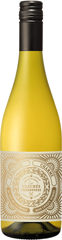 Vette chardonnay uit de Languedoc genaamd: Les Clichés Chardonnay