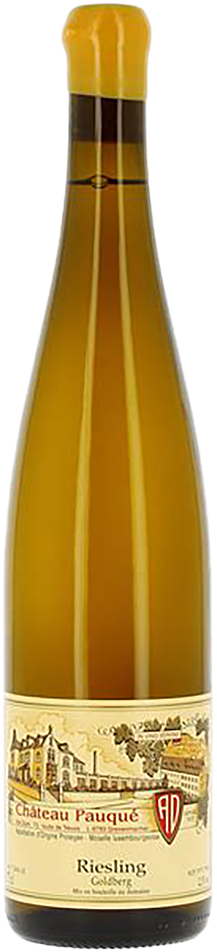 Mooiste rijpe Riesling uit Luxemburg van Chateau Pauque van de Golberg