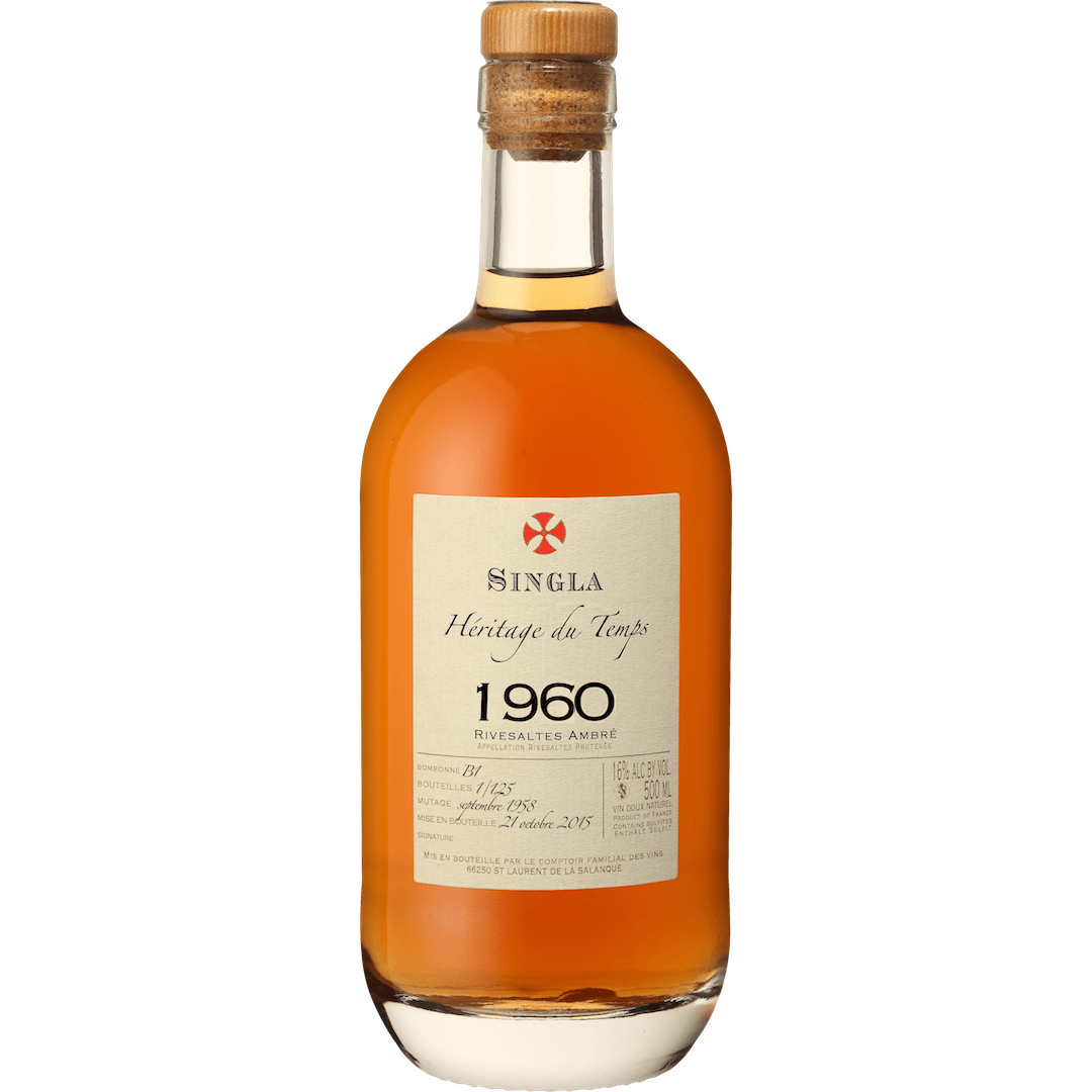 Domaine Singla Heritage du Temps Rivesaltes Ambré 1960 - 0,5L
