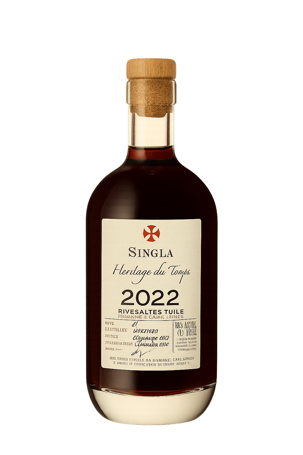 Domaine Singla Héritage de Temps Rivesaltes Tuilé  - 0,5L