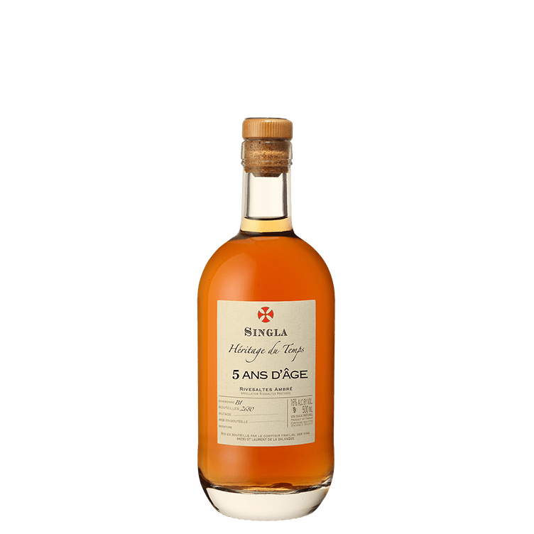 Domaine Singla Heritage du Temps Rivesaltes Ambré 5 Ans d'Age - 0,5L