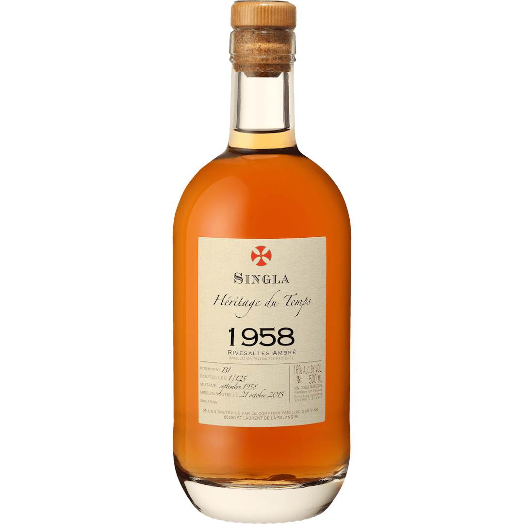 Domaine Singla Heritage du Temps Rivesaltes Ambré 1958 - 0,5L